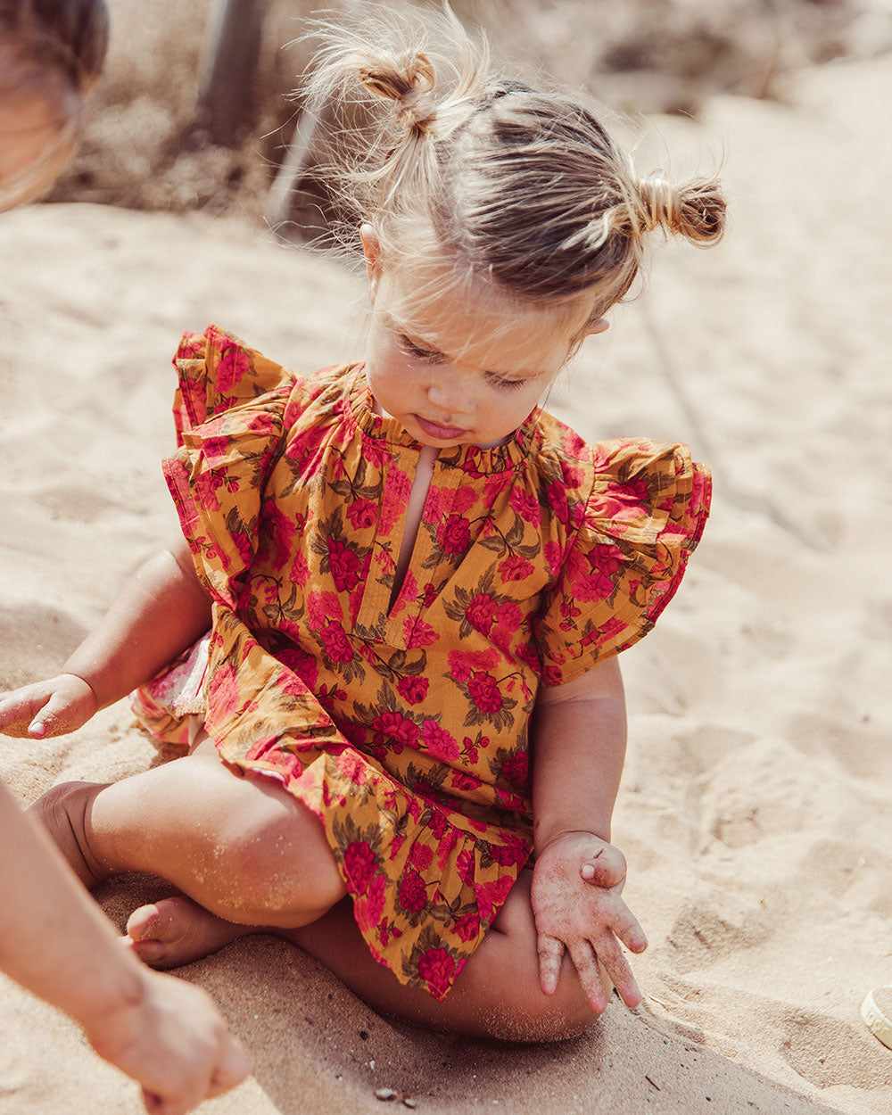 VESTIDO ANGELE YELLOW FLOWERS PETIT
