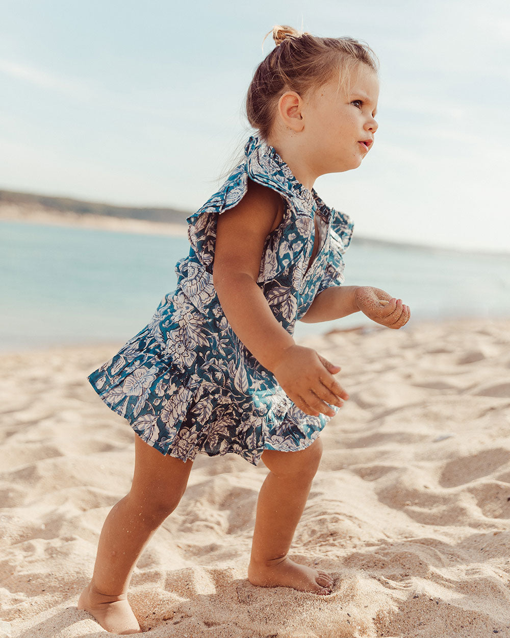 VESTIDO ANGELE NIGHT FLOWERS PETIT