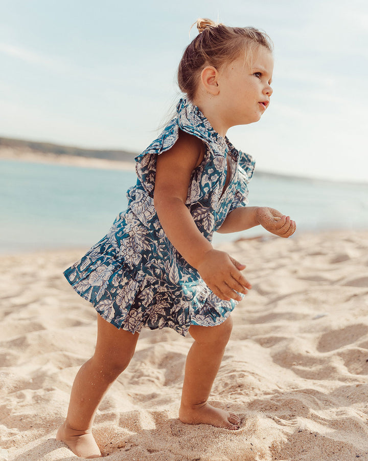 VESTIDO ANGELE NIGHT FLOWERS PETIT
