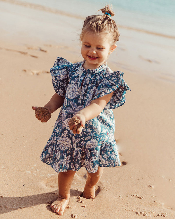 VESTIDO ANGELE NIGHT FLOWERS PETIT