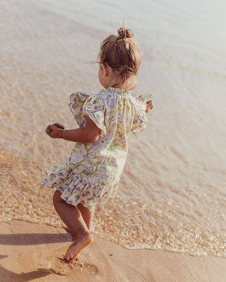VESTIDO ANGELE BUTTER FLOWERS PETIT