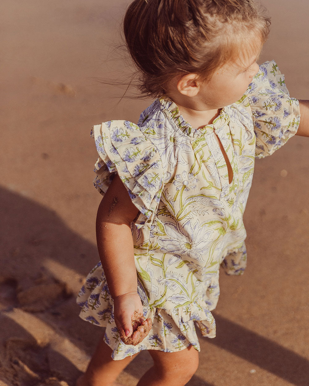 VESTIDO ANGELE BUTTER FLOWERS PETIT