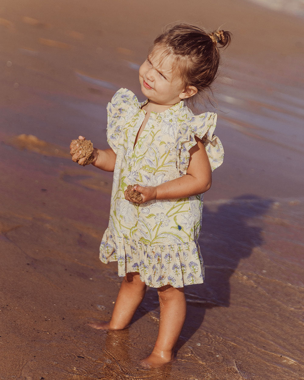 VESTIDO ANGELE BUTTER FLOWERS PETIT