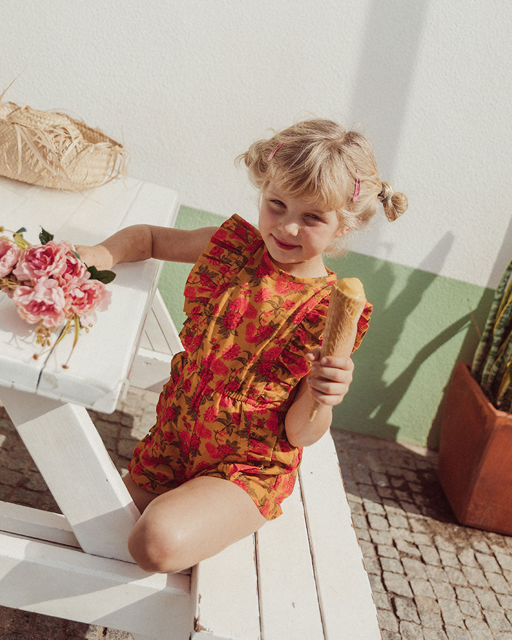 ENTERITO BAMBOLA YELLOW FLOWERS PETITE