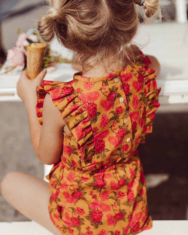 ENTERITO BAMBOLA YELLOW FLOWERS PETITE