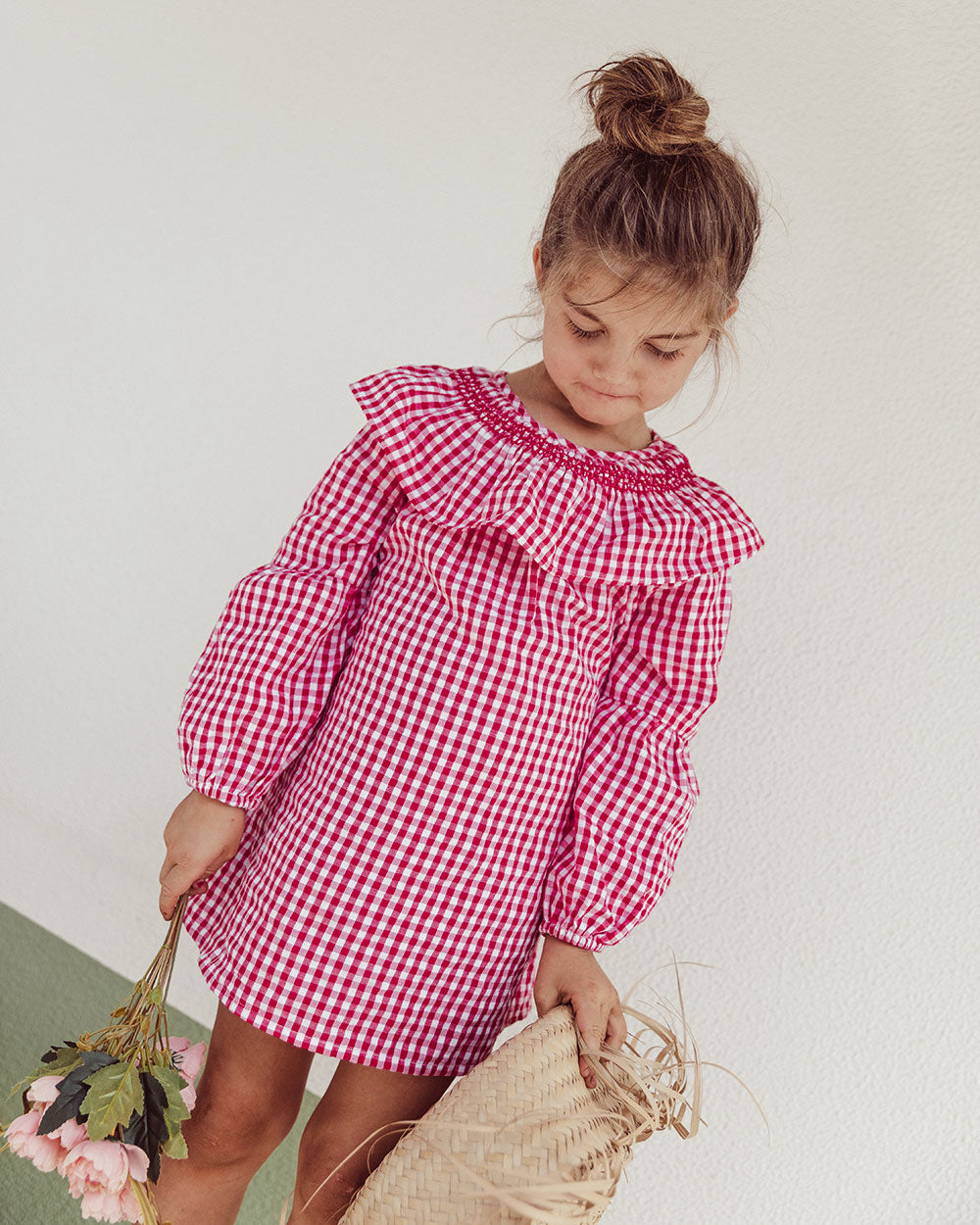 VESTIDO VOLARA RED VICHY PETIT