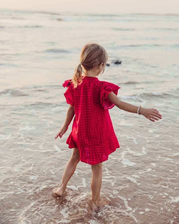 VESTIDO ANGELE PINK VICHY PETIT