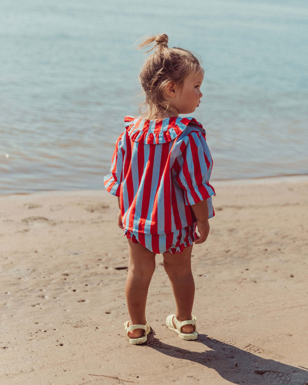 BLUSA CAPRIOLE RED STRIPES PETIT
