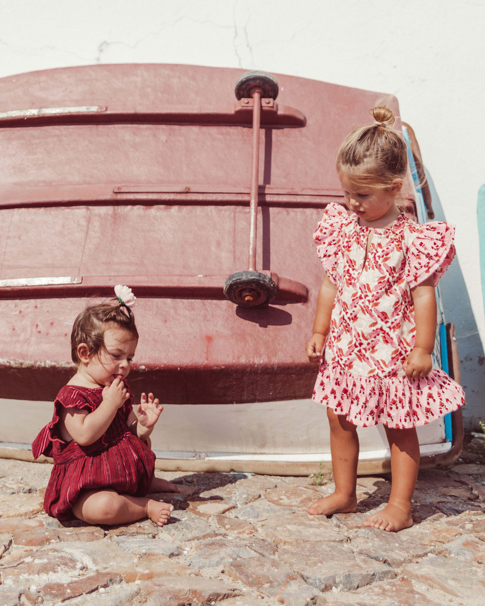 VESTIDO ANGELE PINK FISH PETIT