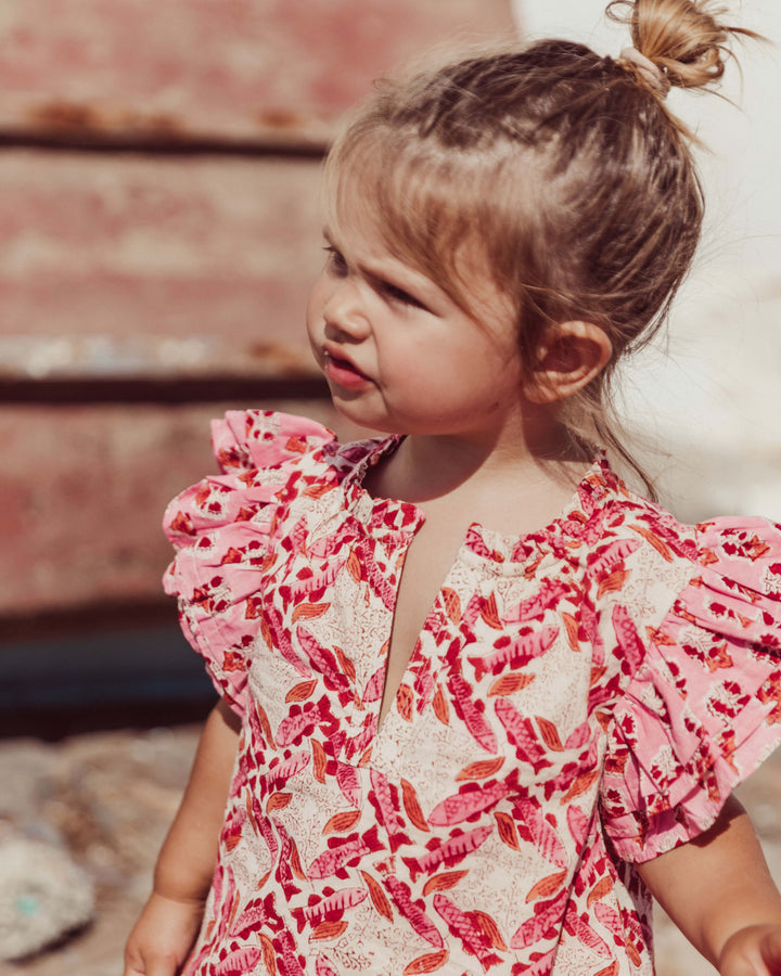 VESTIDO ANGELE PINK FISH PETIT