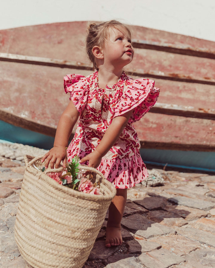 VESTIDO ANGELE PINK FISH PETIT