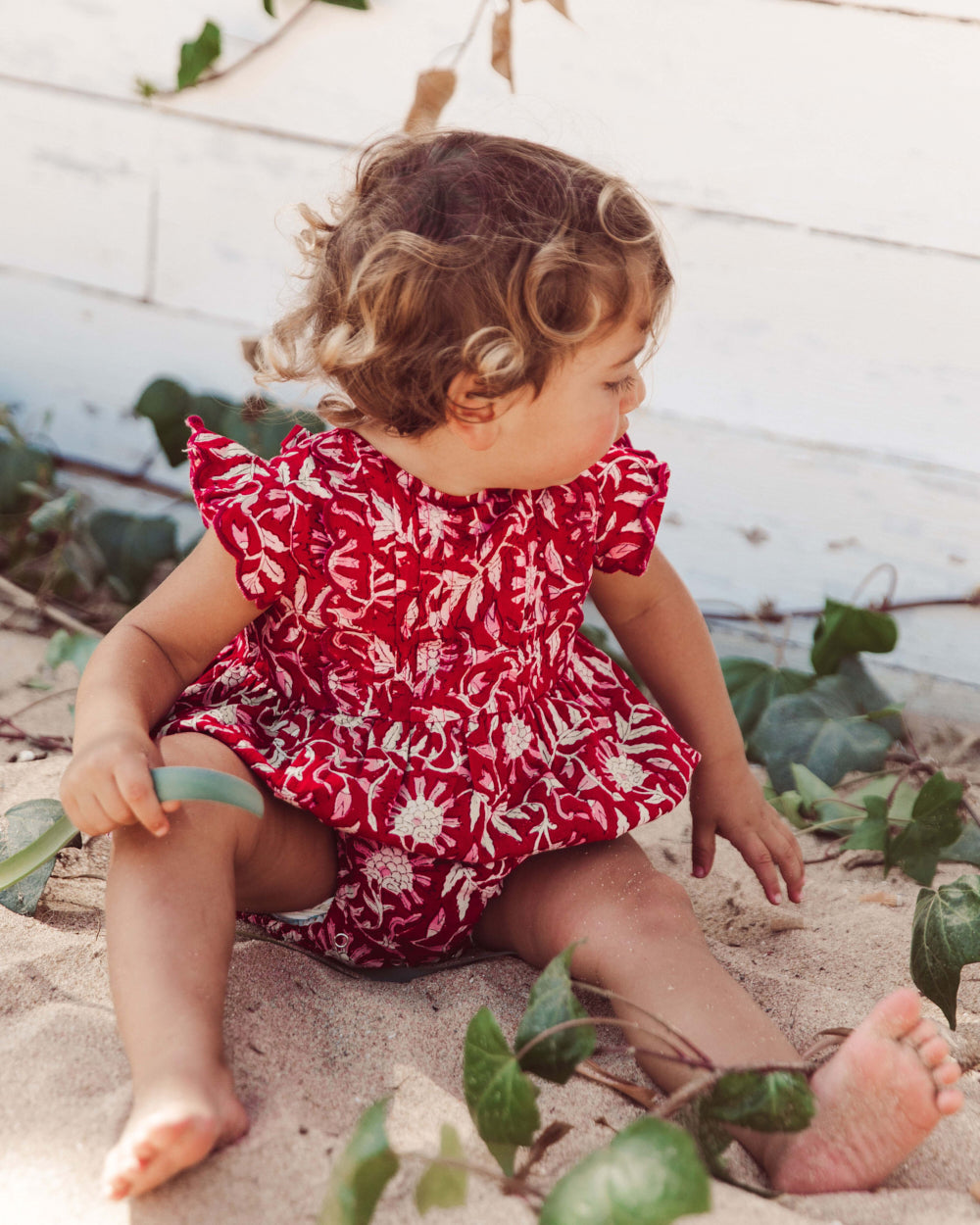 RANITA LUNETA RED FLOWERS PETIT