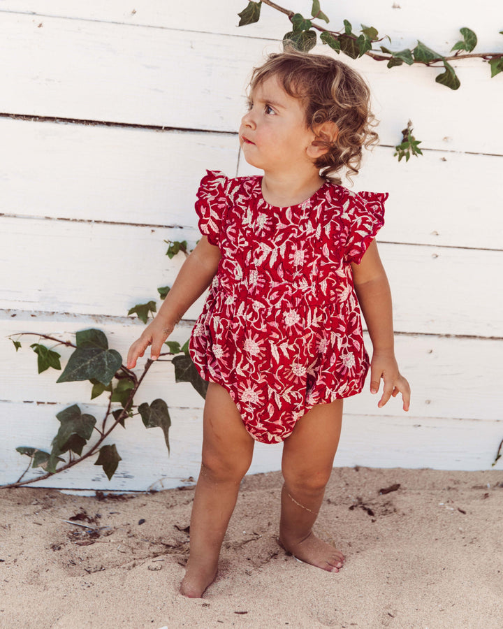 RANITA LUNETA RED FLOWERS PETIT