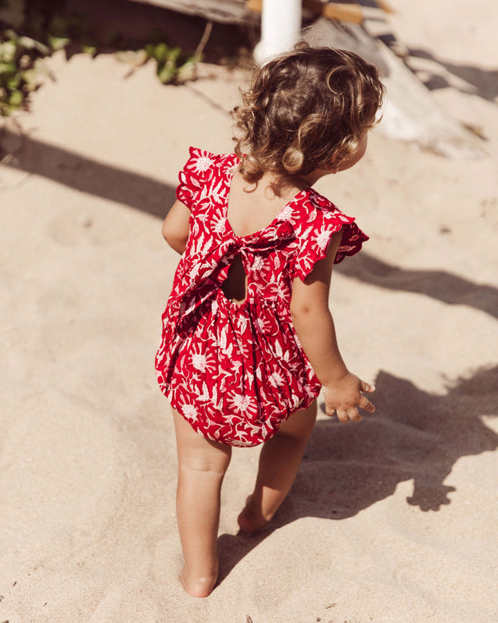 RANITA LUNETA RED FLOWERS PETIT