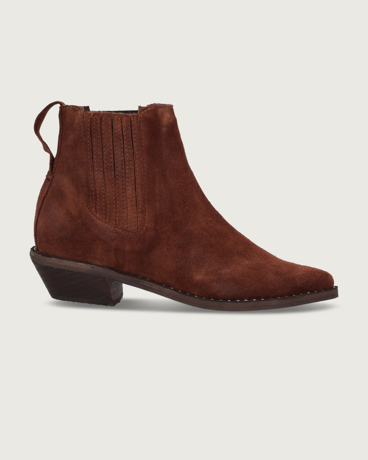 BOTIN VELVETTA LADRILLO