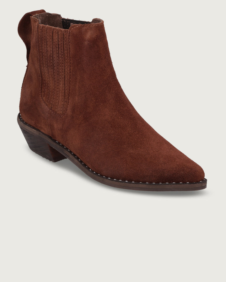 BOTIN VELVETTA LADRILLO