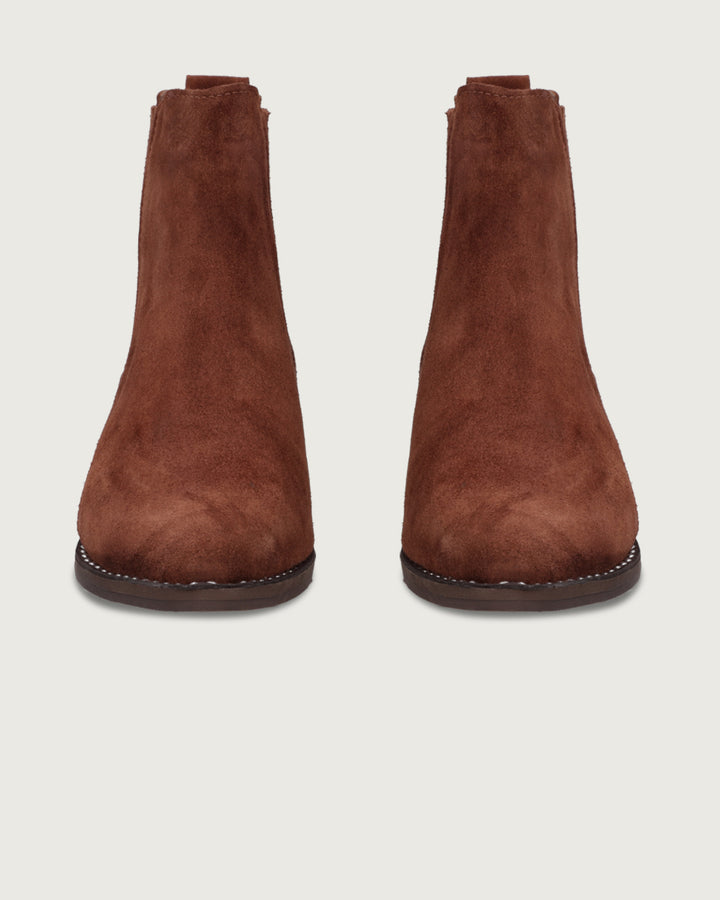 BOTIN VELVETTA LADRILLO