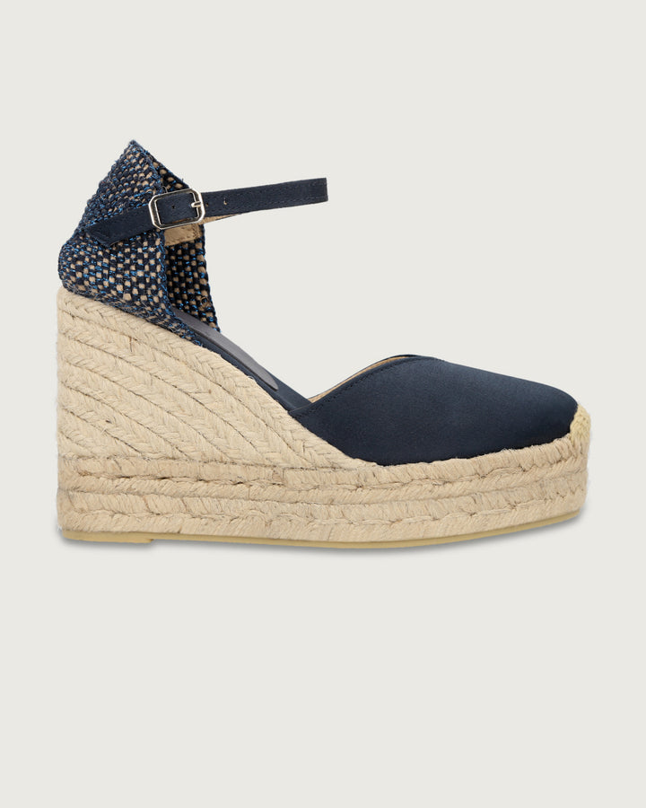 CUÑA YUTE VERENA NAVY BLUE
