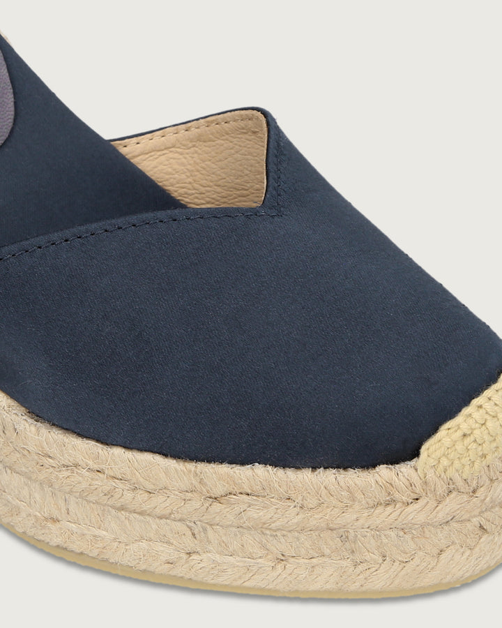 CUÑA YUTE VERENA NAVY BLUE