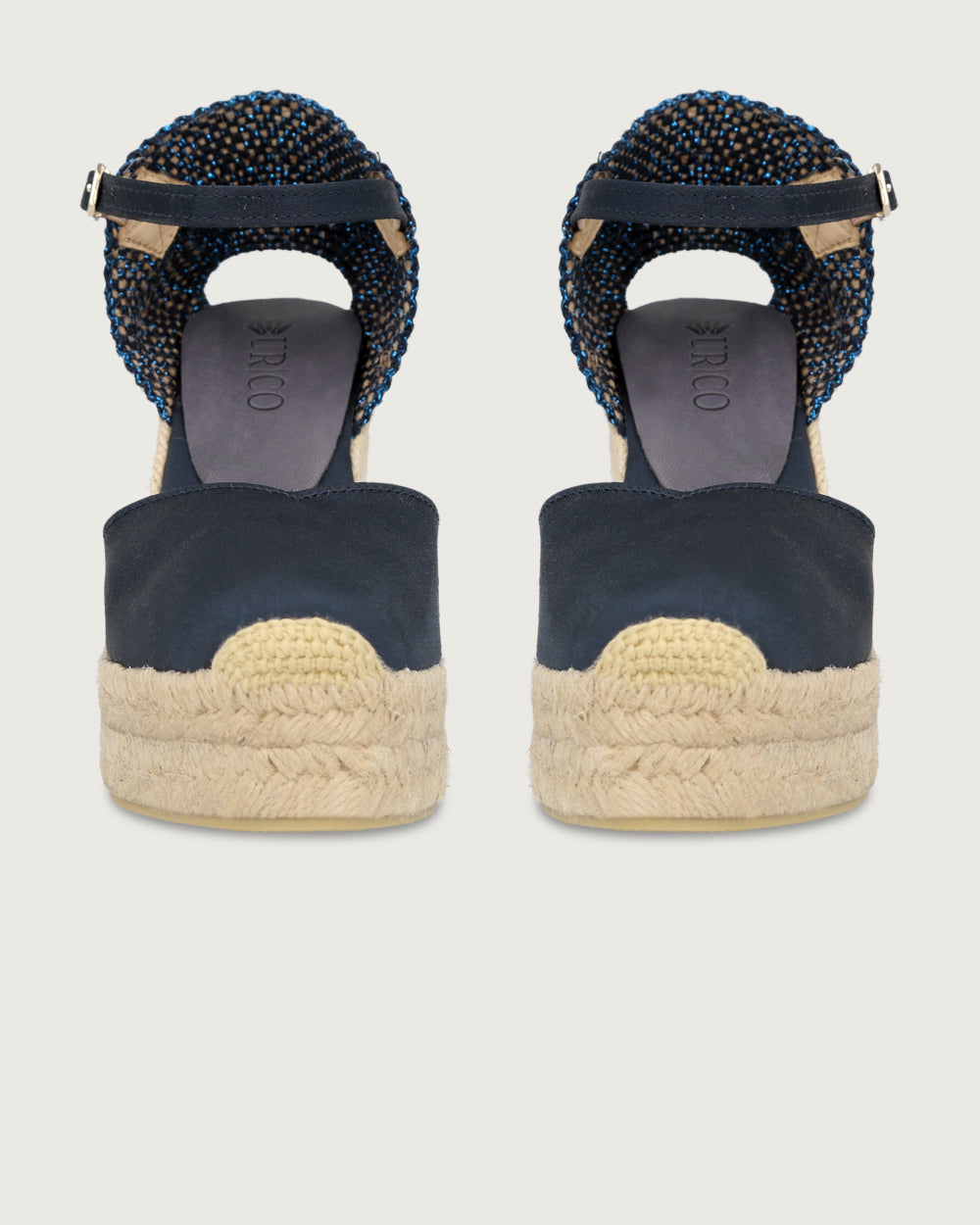 CUÑA YUTE VERENA NAVY BLUE