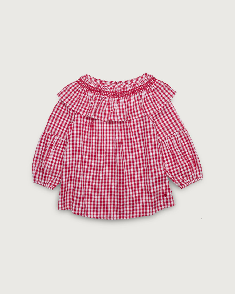 VESTIDO VOLARA RED VICHY PETIT