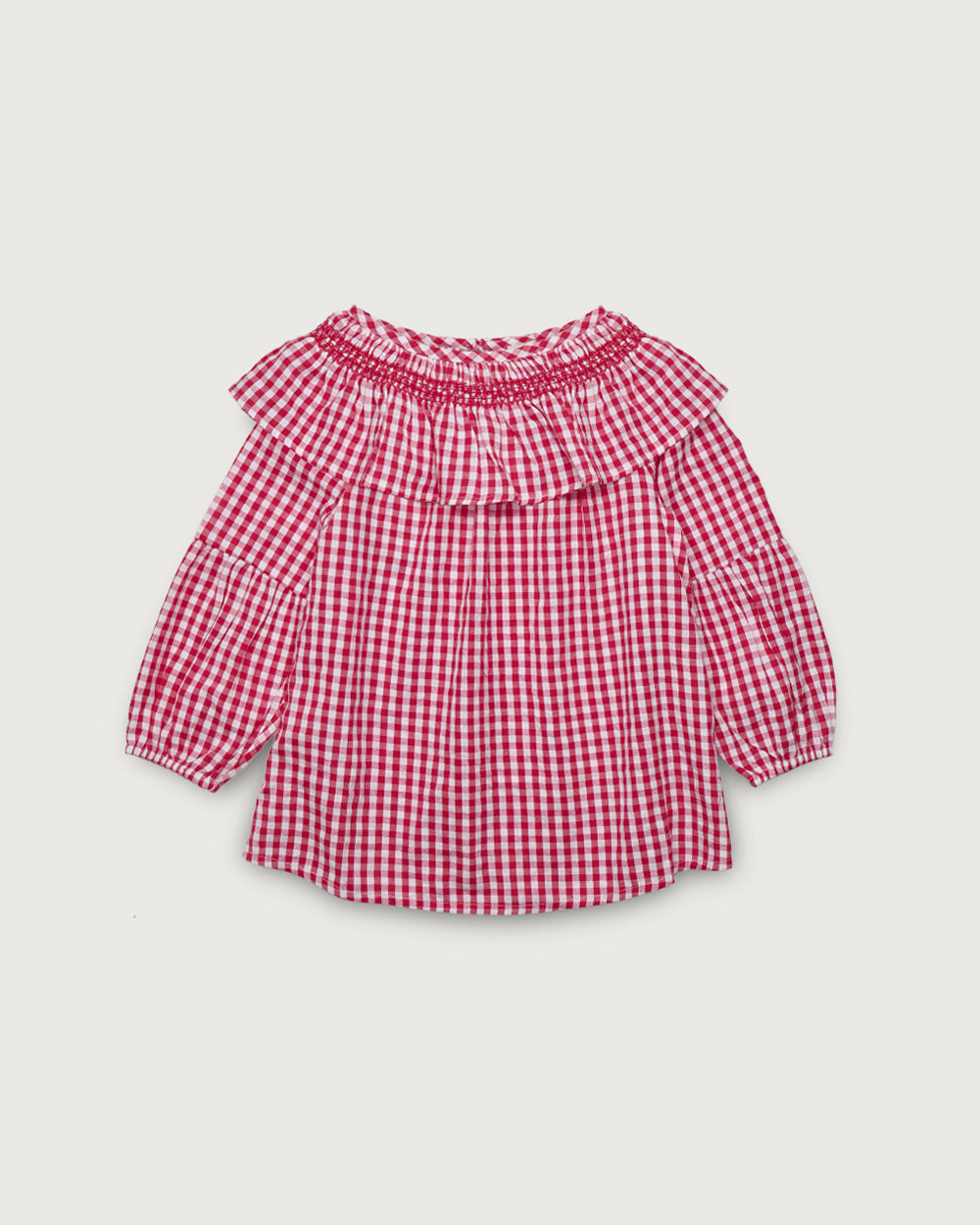 VESTIDO VOLARA RED VICHY PETIT