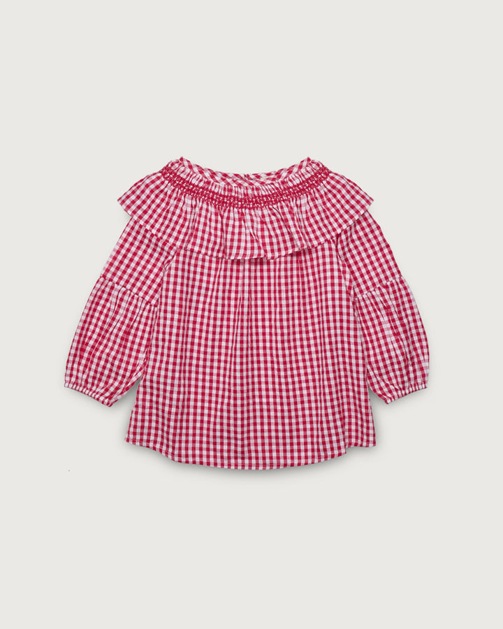 VESTIDO VOLARA RED VICHY PETIT