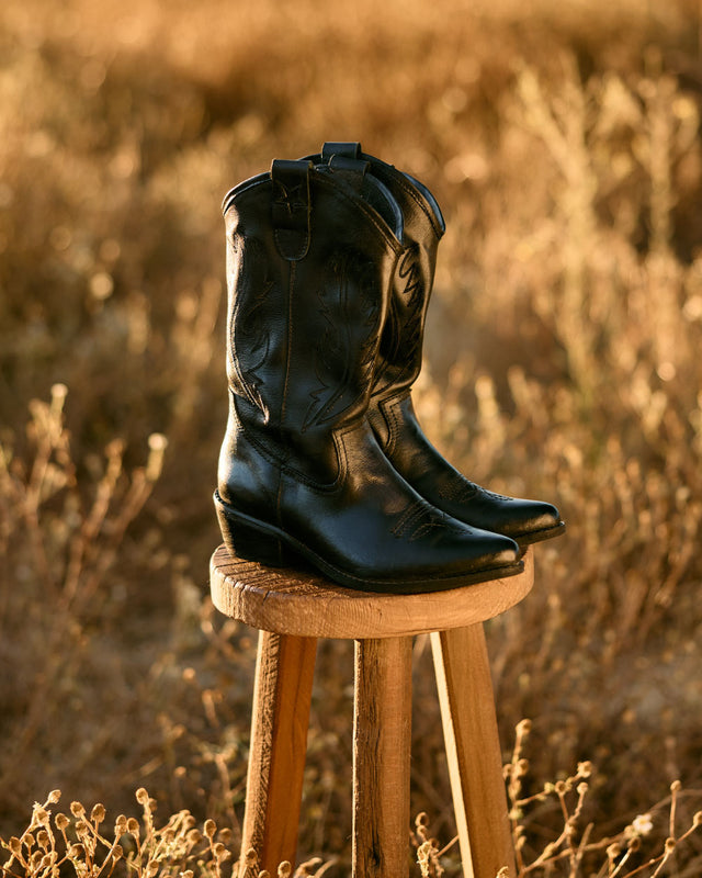 BOTA WESTERN BLACK BLACK