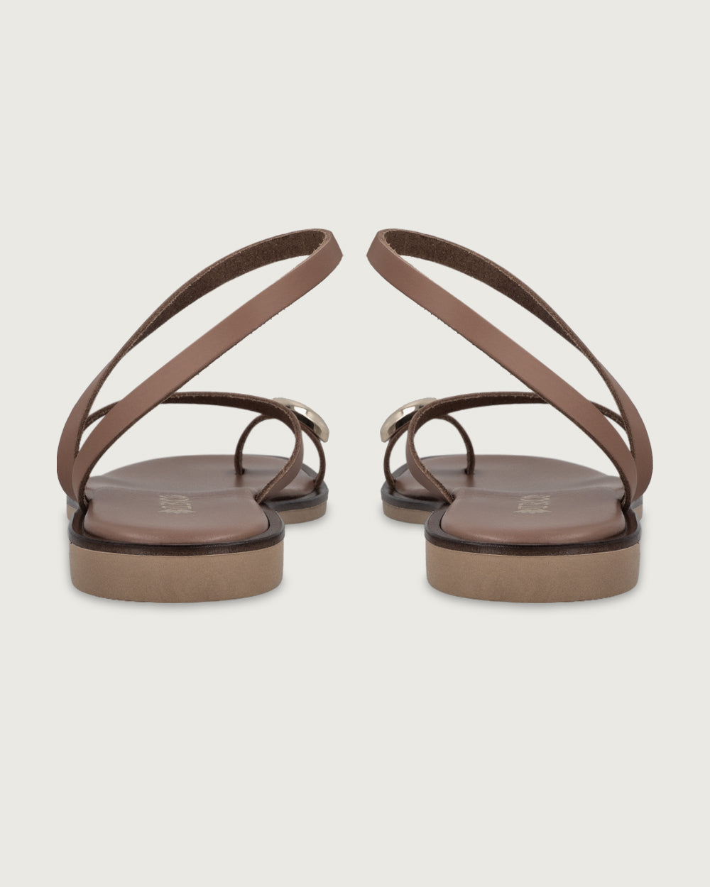 SANDALIA ZANTE CAFÉ GOLD