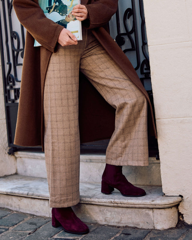 PANTALON DE LANA CELTIC SCOTTISH BEIGE