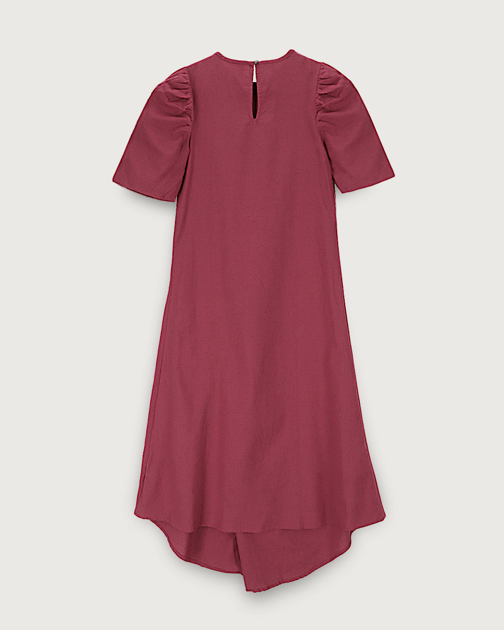 VESTIDO ZUCCHINI BURGUNDY