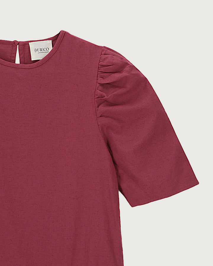 VESTIDO ZUCCHINI BURGUNDY