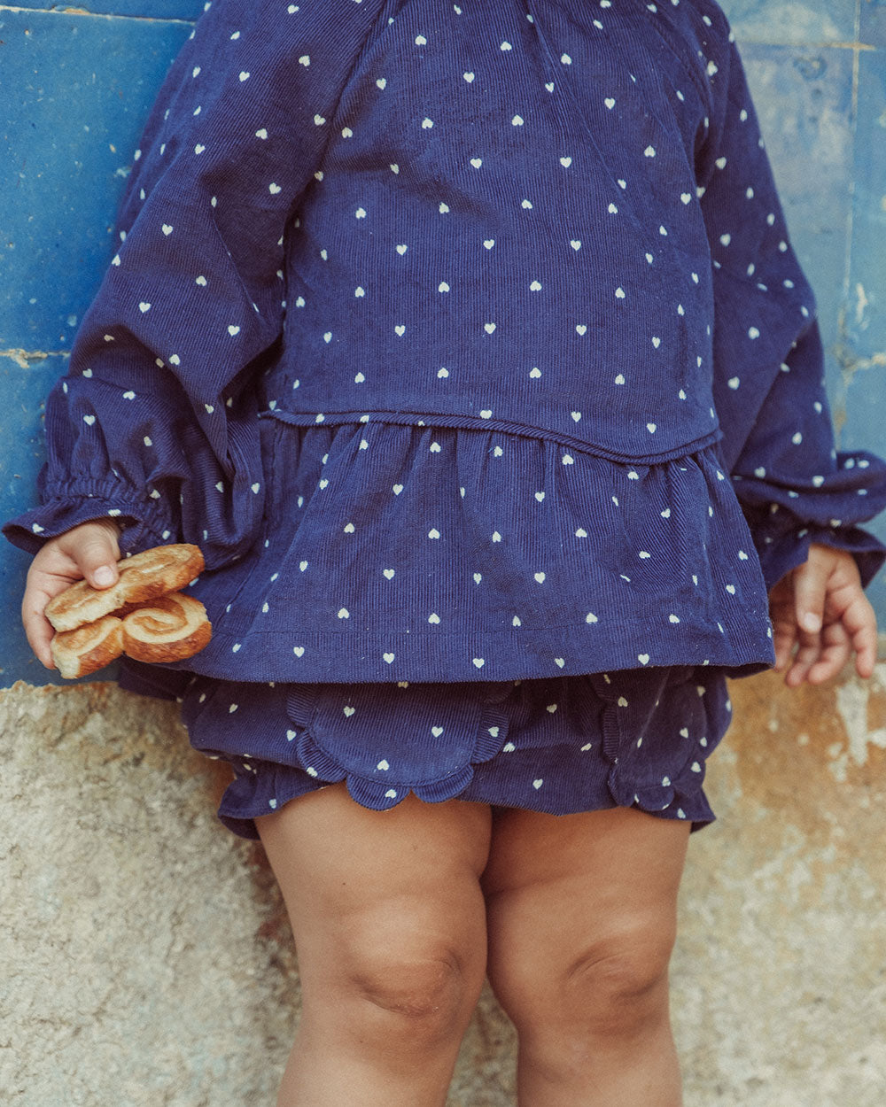 BLUSA COCO LOVE BLUE WHITE PETIT
