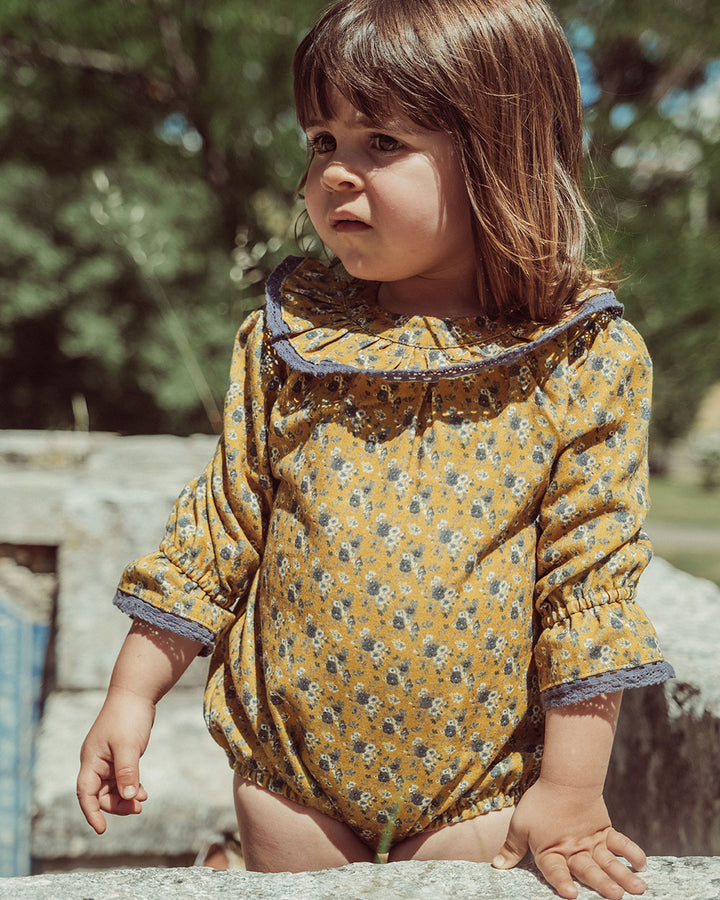 RANITA PUPA FLOWERS MUSTARD PETIT