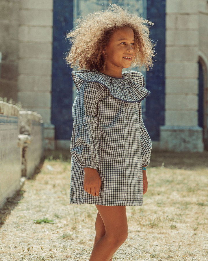 VESTIDO LUZ SCOTTISH NAVY PETIT