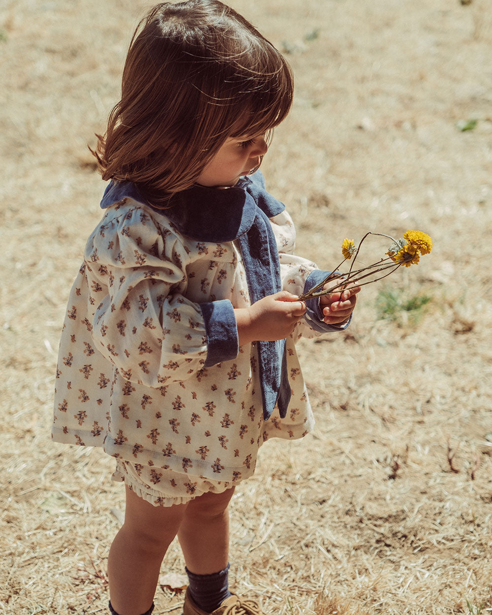BLUSA LIV CHERRY BLOSSOM MUSTARD PETIT