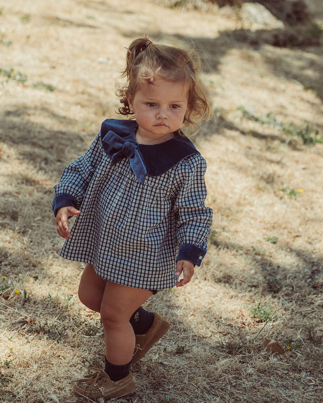 BLUSA LIV SCOTTISH NAVY PETIT