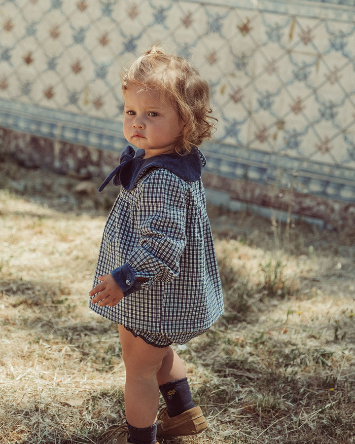 BLUSA LIV SCOTTISH NAVY PETIT