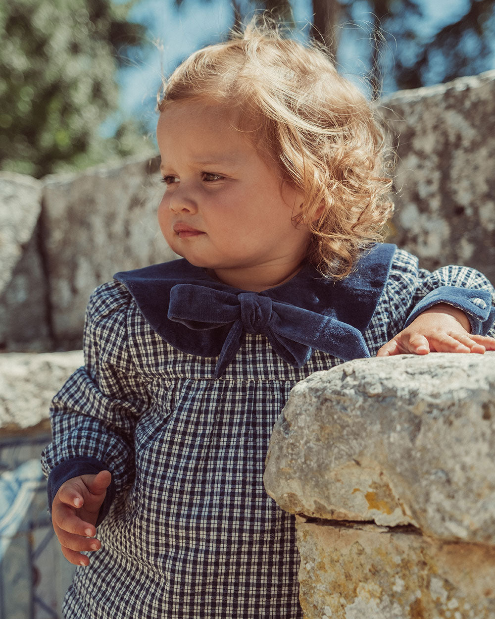 BLUSA LIV SCOTTISH NAVY PETIT