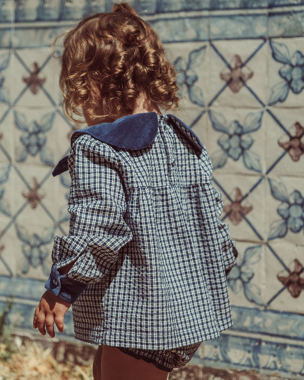 BLUSA LIV SCOTTISH NAVY PETIT