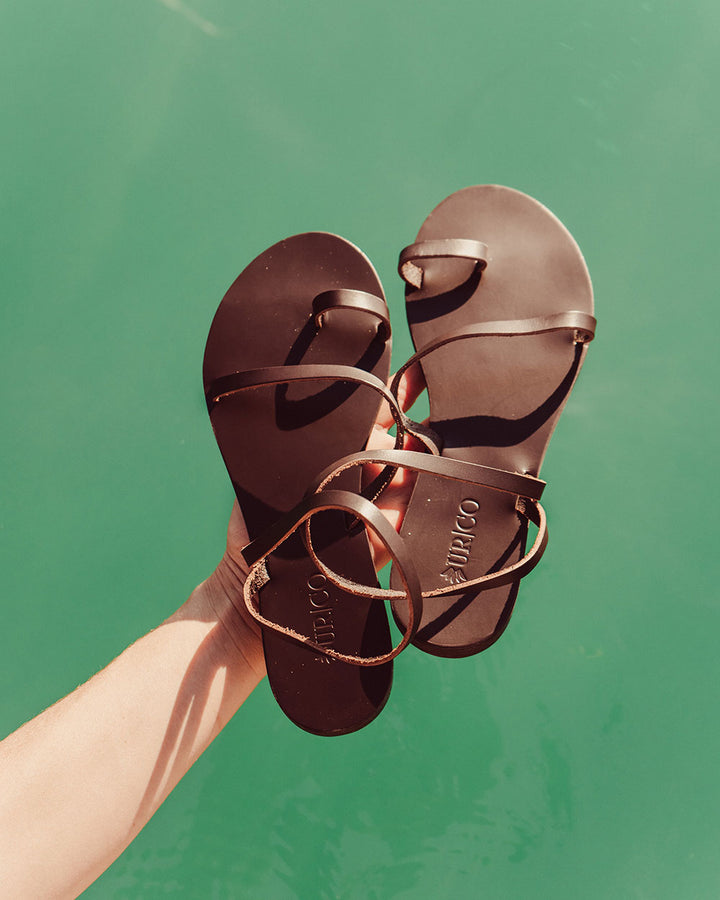 SANDALIA ICARIA BROWN CAFÉ