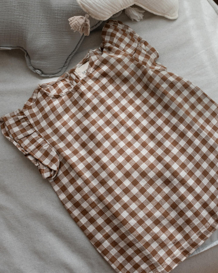BLUSA CLARISSE CUADRILLE PETITE