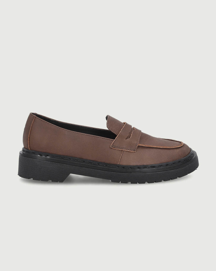MOCASÍN GEORGETTE CAFÉ