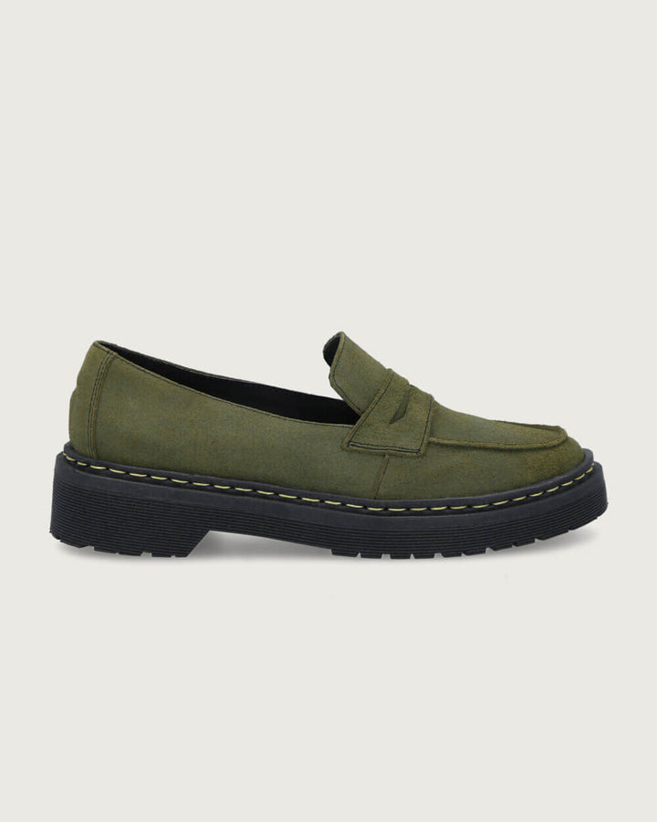 MOCASÍN GEORGETTE OLIVA