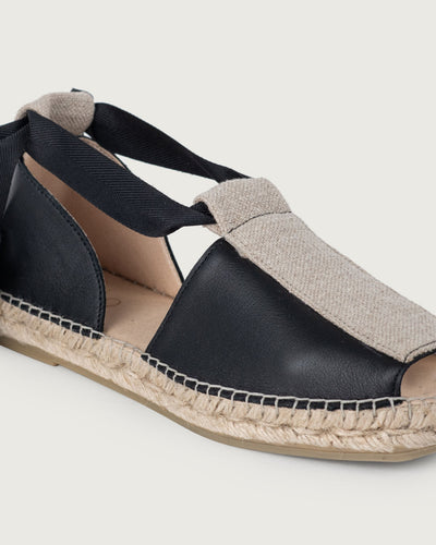 BANANA NEGRO LINO /BEIGE